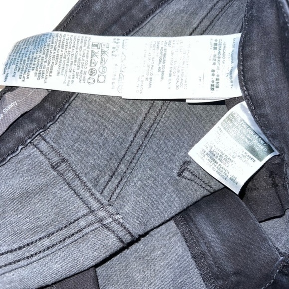 Levi’s mid rise skinny jeans size 14 black - Picture 4 of 6